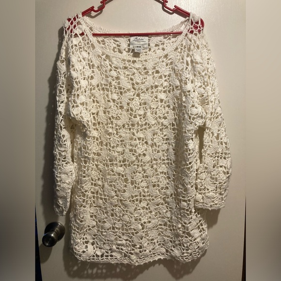 vintage express handknitted sweater - Picture 1 of 5